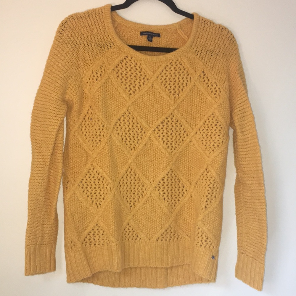 Mustard yellow sweater